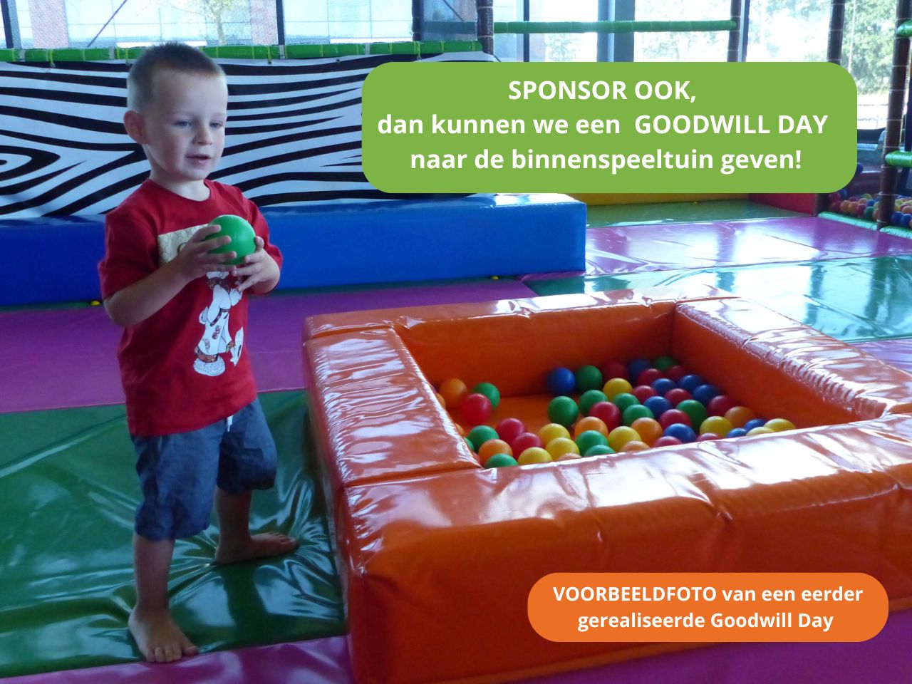 Een Goodwill Day naar de binnenspeeltuin_Goodwill